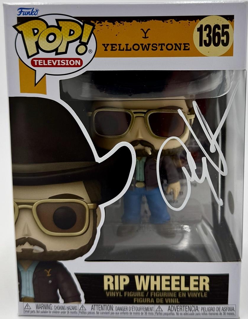 Cole Hauser Signed Funko Pop #1365 Rip Wheeler / Yellowstone *EXTREMELY RARE* - JSA COA
